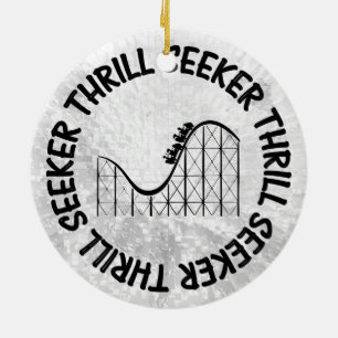 ROLLER UNTERSETZER THRILL SEEKER KERAMIK ORNAMENT