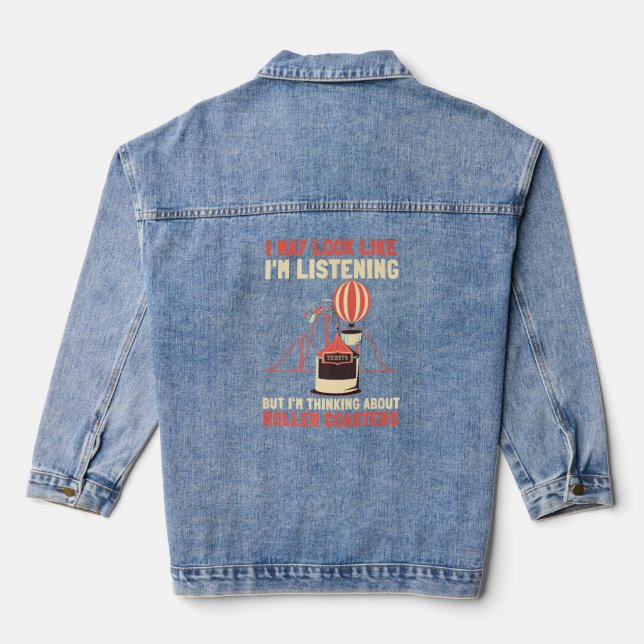 Roller-Untersetzer und Gratis-Herbstturm Premium 2 Jeansjacke (Rückseite)