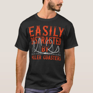Roller Untersetzer Vergnügungspark leicht von T-Shirt