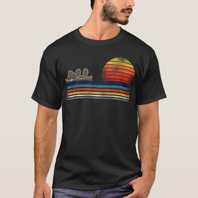 Roller Untersetzer Vergnügungspark Roller Unterset T-Shirt (Vorderseite)