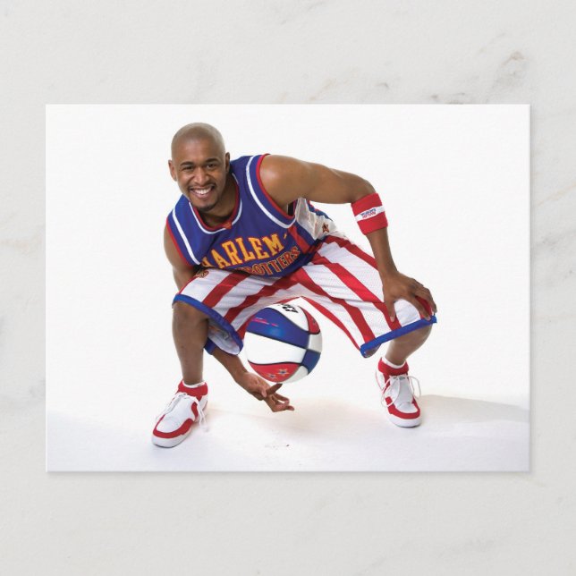 Roller zwischen den Beinen Postkarte (Vorderseite)