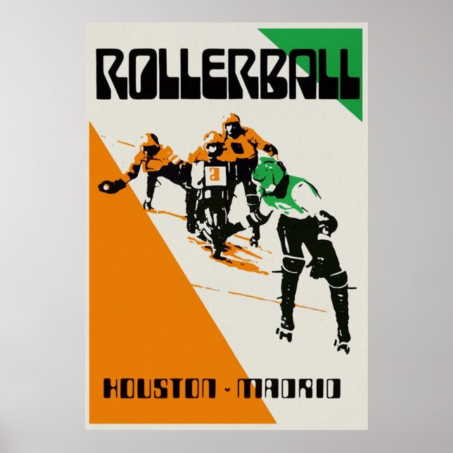 Rollerball Houston / Madrid Poster (Vorne)