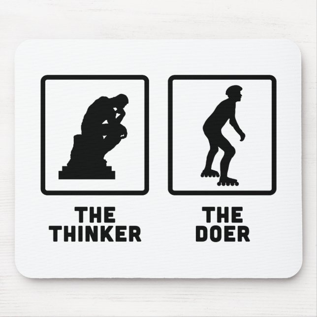 Rollerblading Mousepad (Vorne)