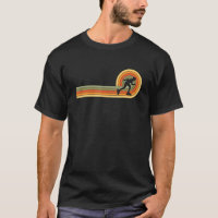 Rollerblading Retro 70er Style Vintag