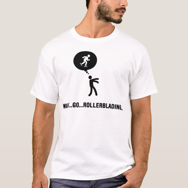 Rollerblading T-Shirt (Vorderseite)