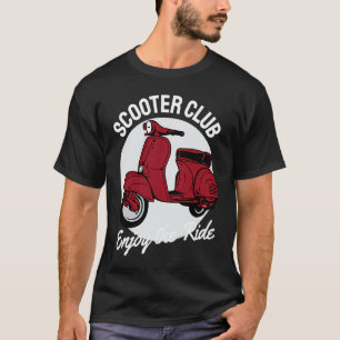 Rollerclub Genieße die Fahrt Vintage T-Shirt