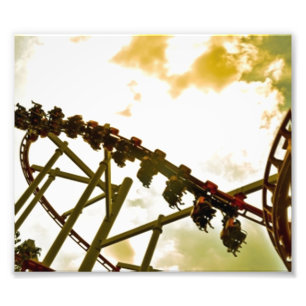 Rollercoaster Fotodruck