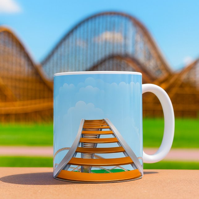 Rollercoaster Kaffeetasse (Von Creator hochgeladen)