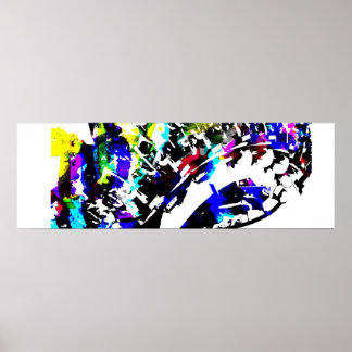 ROLLERCOASTER MULTICOLOR POSTER