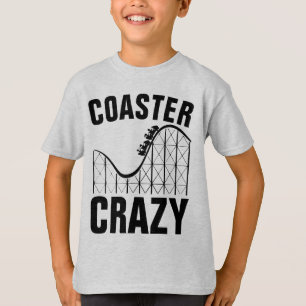 ROLLERCOASTER UNTERSETZER CRAZY T - Shirt