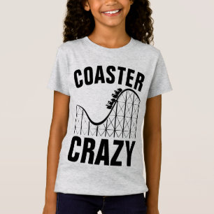 ROLLERCOASTER UNTERSETZER CRAZY T - Shirt