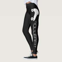 RollerFit - Schwarze Leggings