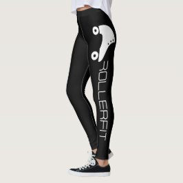 RollerFit - Schwarze Leggings