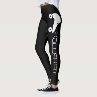 RollerFit - Schwarze Leggings