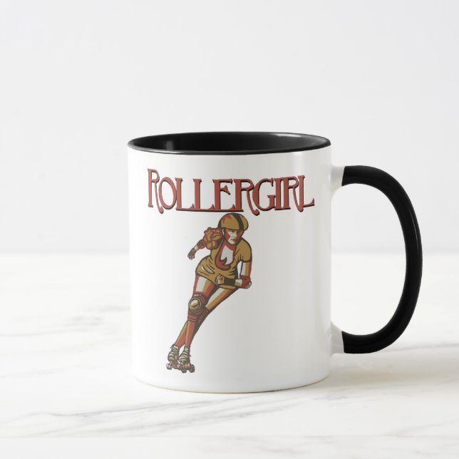 Rollergirl Störsender Tasse (Rechts)