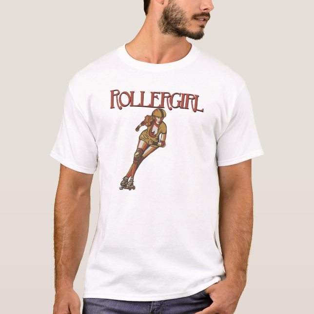 Rollergirl Störsendert-stück T-Shirt (Vorderseite)
