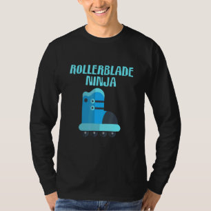 Rollermesser für Armschütze Rollerblades für Erwac T-Shirt