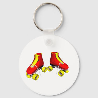 Rollerrot - Skate Schlüsselanhänger