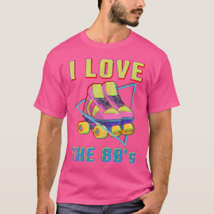 Rollerskates T Shirt Vintag Roller Skaten D