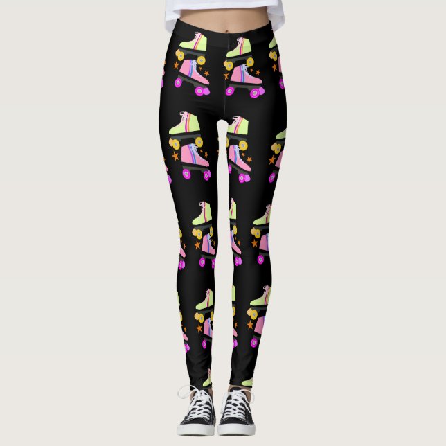Rollerstil Leggings (Vorderseite)