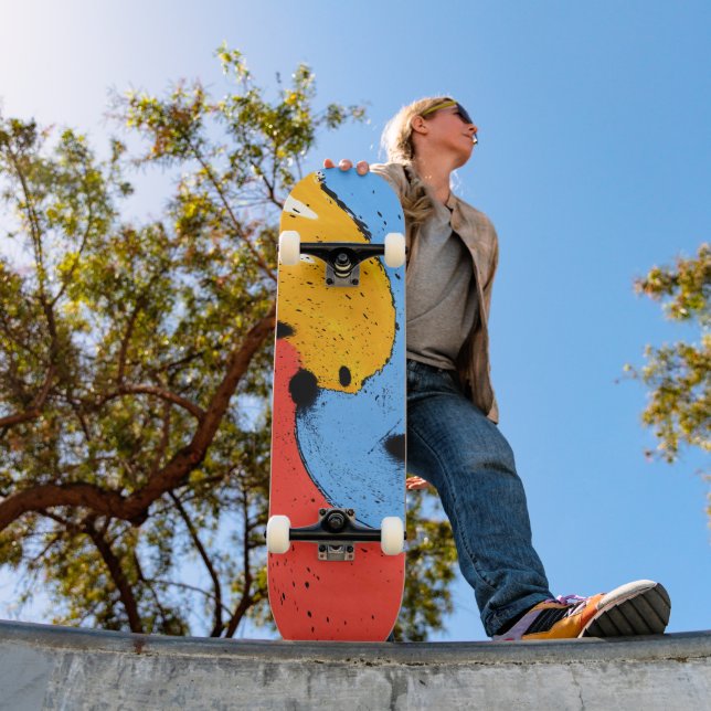 Rollfarben Skateboard (Außenbereich 1)