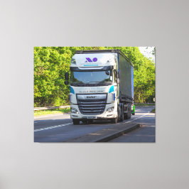 Rollfracht durch Herefordshire Leinwanddruck