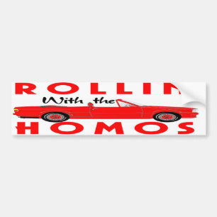 ROLLIN HOMOS AUTOAUFKLEBER
