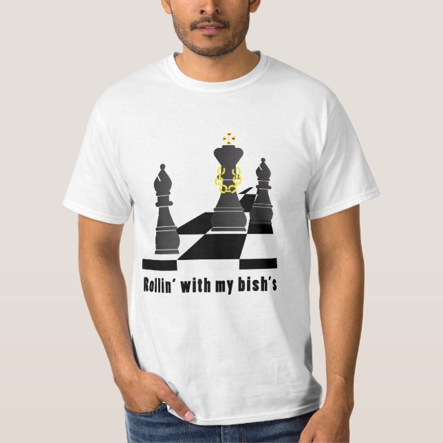 Rollin mit meinem Bishs T-Shirt (Vorderseite)