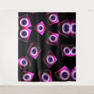 Rolling Eyes Tapestry 88" x 104" Wandteppich