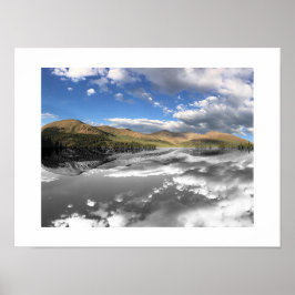 Rolling Hills Colorado Reflexionsfotografie Poster