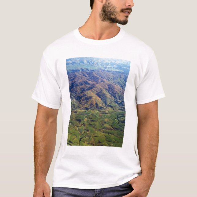 Rolling Hills in Süden-Region von Neuseeland T-Shirt (Vorderseite)