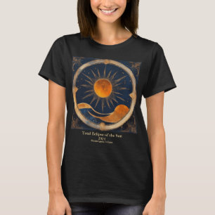 Rolling Hills insgesamt 2 Seiten für Solar Eclipse T-Shirt