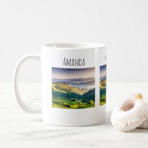 Rolling Hills Scenic Nature Foto Kaffeetasse