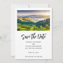 Rolling Hills Skylines Naturfoto Hochzeit