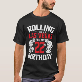 Rolling in Las Vegas für meine Vegas-Reise Py T-Shirt