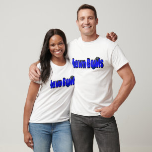 Rolling in Style: Logo für die Rasenbowls T-Shirt