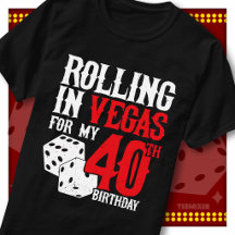 Rolling in Vegas 40. Geburtstags-Würfelparty-Trupp