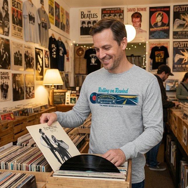 Rolling on Rewind Tri-Blend Shirt (Von Creator hochgeladen)