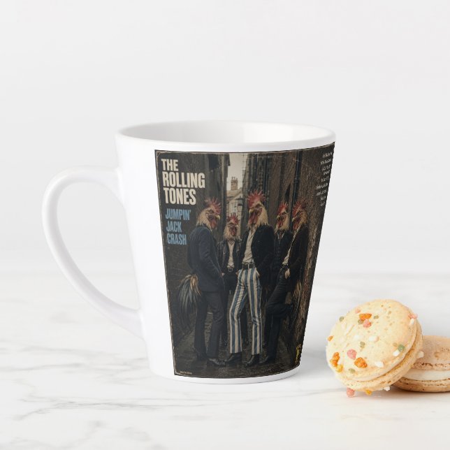 Rolling Tones: eine Parodie Milchtasse (Beispiel)
