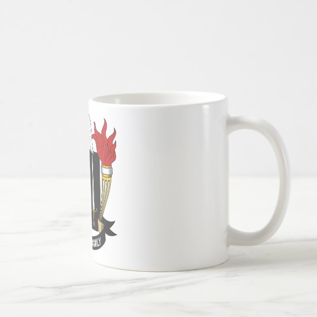 Rollins Familienwappen Kaffeetasse (Rechts)