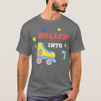 Rollinx27 in 7 Skate Roller Jam Skaten Inline F T-Shirt