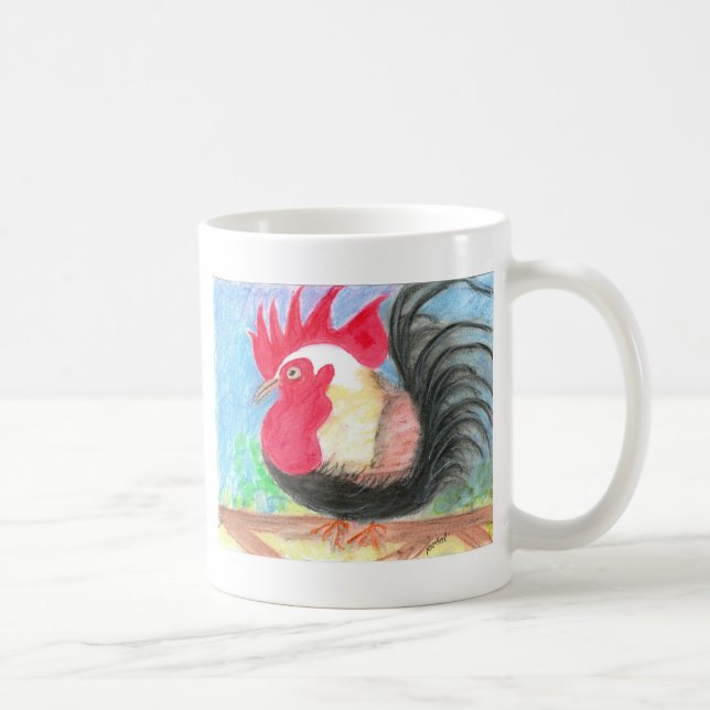 rollo Hahn Kaffeetasse (Rechts)