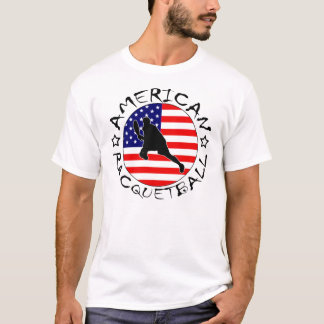 ROLLOUT amerikanisches Racquetball-Team-T-Shirt T-Shirt
