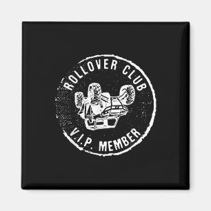 Rollovers Club Vip Mitglied Atv Utv Liebhaber Funn Magnet