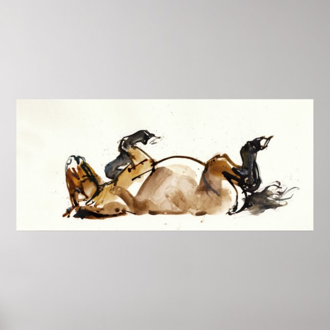 Rollpferd Poster (Vorne)