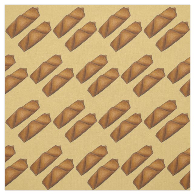 Rollrollen Eggroll Fabric Stoff (Muster)