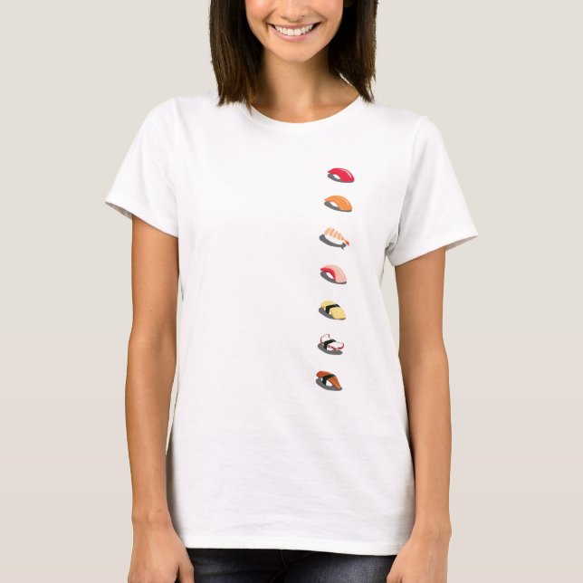 Rolls des Sushi-T - Shirt (Vorderseite)