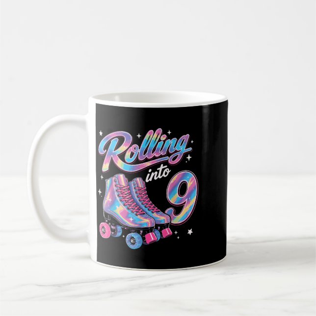 Rollschuh Geburtstagsgeschenke Design Kaffeetasse (Links)
