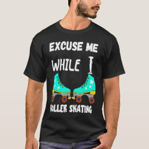 Rollschuh Rollschuhe Inline-Skater Skate T-Shirt