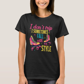 Rollschuhderby Inline-Skating Rollerblades Ro T-Shirt